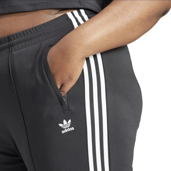 Track Pants adidas Superstar plus size, women's 2X - Picture 3 of 3
